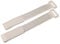 Alfatex® by Velcro® - Fascette stringicavo bianche con fibbia in plastica, confezione da 2 pezzi (25 mm x 250 mm)
