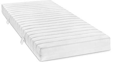 Bodyprotect Rollmatratze Federkernmatratze Sepp in 90 x 200 x 16 cm, Härtegrad 3, weiß