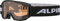ALPINA PINEY - Beschlagfreie, Extrem Robuste & Bruchsichere Skibrille Mit 100% UV-Schutz Für Kinder, black, One Size