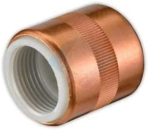 DOJA Barcelona | Manguito Electrolitico Termo | Pack 2 | Hembra - Hembra | 3/4 | Manguito Antielectrolisis Roscado para Latiguillo | Valvula Manguito Electrolisis Agua Fontaneria | Evitar Corrosión