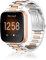 Fintie Armband kompatibel mit Fitbit Versa 2 / Fitbit Versa/Fitbit Versa Lite - 22mm Uhrenarmband Edelstahl Metall Ersatzband für Damen Herren