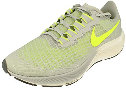 Nike Air Zoom Pegasus 37 - Grey Fog/Volt-Smoke Grey-sail, Größe:7