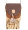 Thetru Indianerin Tasche - Braun, Klein, Kunststoff, Keine Batterien erforderlich, Fasching, Karneval, Kostümzubehör