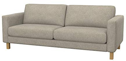 Soferia Sofabezug Kompatibel Mit Karlstad Sofaüberzug Sofaüberwurf Sofaschoner Cover Fleckschutz Kratzfest Robust Strong Taupe Beige
