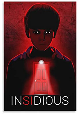 Filmposter Insidious Horror, Leinwand-Kunst, Poster und Wandkunst, modernes Familienschlafzimmerdekor, Poster, 50 x 75 cm