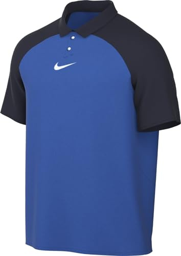 NIKE DH9228-463 M NK DF ACDPR SS Polo K Polo Shirt Herren ROYAL Blue/Obsidian/White Größe 2XL