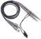 Fasizi 2Pcs P6100 Oscilloscope 100MHz Probes Clip Cable