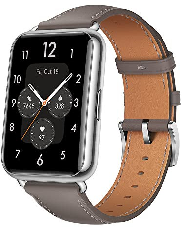 HUAWEI Watch Fit 2 Smartwatch con GPS, Bluetooth, Gestión de Vida Saludable, Batería Larga Duración, Animaciones Entrenamiento Rápido, Monitorización SpO2, Gris