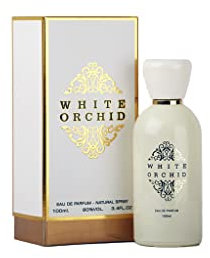 White Orchid Vanilla Perfume for Women – Long-Lasting Sweet Floral Eau de Parfum, Arabic Sweet Scent, Gift Set, Designer Fragrance, 100ml – Made in UAE