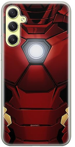 ERT GROUP Handyhülle für Samsung A34 5G Original und offiziell Lizenziertes Marvel Muster Iron Man 020 optimal an die Form des Handy angepasst, hülle aus TPU