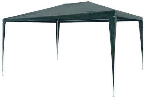 AUVYI Gartenzelt Eventzelt Party Zelt Outdoor Partyzelt 3x4 m PE Grün Outdoor Zelt Balkon Zelt Pavillon Bierzel für Beschattung/Sonnenschutz in Hochzeit Party BBQ Festivals