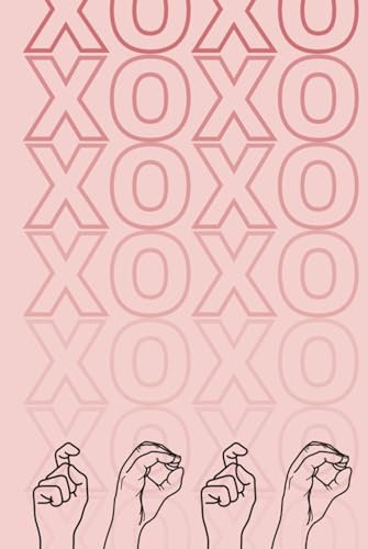 Sign Language XOXO Blank Lined Notebook: Gift for Teen Girl | Personal Journal | Class Notebook | 6 x 9 Hardcover, 120 pages