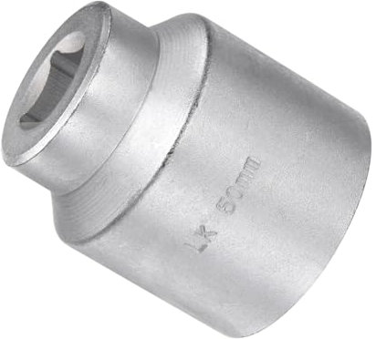 CoCud Llave de Impacto de 12 Puntos, Vaso de 50 mm con Cuadrante de 3/4, Diseño de Esquina Redondeada de Acero 45# - (Aplicación: para Reparaciones Generales)