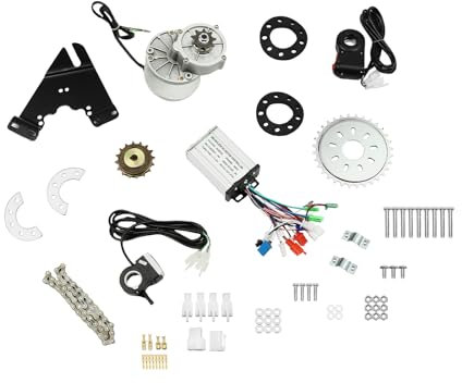 czyuRachel Elektrische Fahrrad Motor Kit, 36v Dc 350w Umbau Installation Kit Bicycle Motor Kit Electric Bike Conversion Kit Für Speichenrad Bike