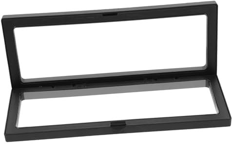 Alipis 2stücke Floating Frame Schmuckdisplay Transparentes Design Für Münzen Medaillen Ohrringe Und Sammlerstücke Für Schaufenster Und