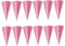 Ciieeo 36 Stk Kronenhut -Geburtstagsmütze Partyhüte Geburtstag Papierhut silberner Kegelhut festival kopfbedeckung Partyhüte für Erwachsene Kappen -Krönung Prinzenkrone Rosa