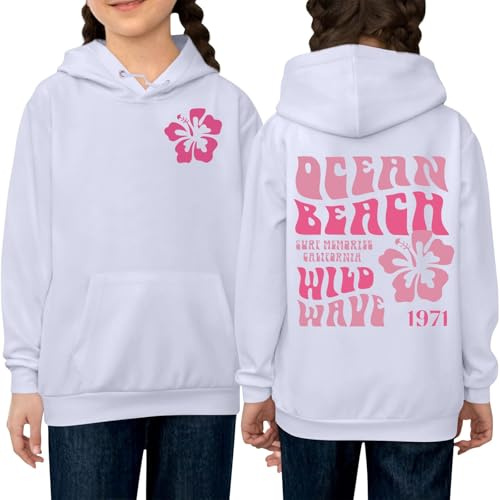 HGWOPGASD Hoodies For Teen Girls Palm Hoodie Women Pink Palm Hoodie Flowers Hoodie Graphic Sweatshirt For Women Pink Palm Puff Clothing Flowers Hoodie Cute Preppy Sweatshirts Pink Puff Palm Hoodie