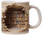 3D-Tasse, 3D-Bücherregal-Becher, Bibliotheks-Regal-Becher, 3D-Bücherregal-Kaffeetasse, 3D-Tassen für Buchliebhaber, kreatives Raum-Design, Mehrzweck-Keramikbecher, 3D-Buchtasse für Leser