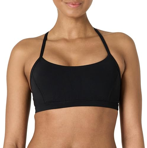 Amazon Essentials Damen Active FormFlex: Butterweicher Sport-BH mit Riemchenträgern, Leichtem Halt und Y-Rücken für Yoga