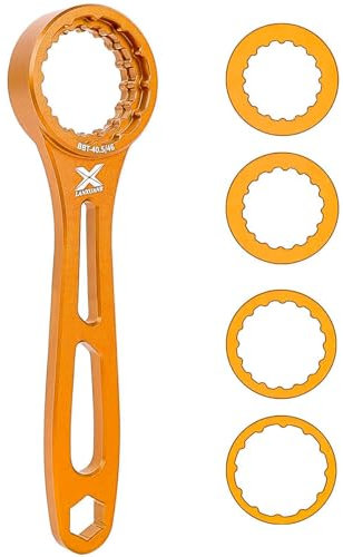 4 in 1 Multifunction Bike Bottom Bracket Tool BB Wrench Bottom Bracket Removal Tool Fit for Shimano and SRAM Shimano Bottom Bracket