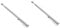 BESTYASH 2pcs Bendable Magnetic Pickup Tool Pickup Stick Portable Gadget for Easily Retrieving Screws Bolts and Nuts for Workers Carpenters and DIY Projects