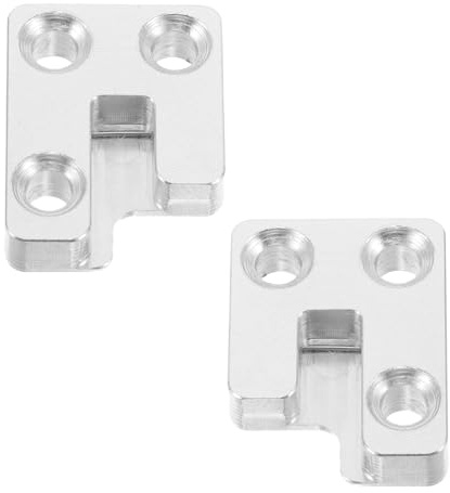 Hemobllo 1 Paar Soft Close Scharniere aus Stahl für Klavierdeckel mit Verschlusshalter Kompatibel mit Yamaha Klavierzubehör für Heimstudio und Notenpult