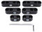 Spark Plug Wire Separator, 7mm 8mm Spark Plug Lead Separator Ignition Lead Separator Spark Plug Wire Separators Dividers Looms for Car Black