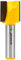 Yonico Straight Router Bits 1-Inch Diameter X 1-Inch Height 1/2-Inch Shank 14030