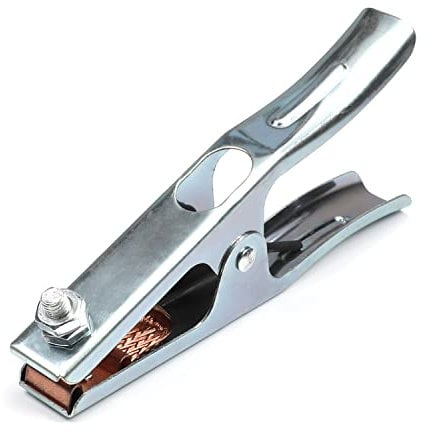 Utoolmart 300-Amp Welding Ground Clamp, Heavy Duty ARC Welding Earth Clamp with Cable Copper Grip Clip, Manual Welder Electrode Holder Processing Ground Clamp for ARC Welder and Cutter Machine 1 Pack