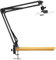 ChromLives Overhead Video Stand Phone Holder Articulating Arm Phone Mount Table Top Scissor Boom Arm Articulating Phone Stand Phone Holder for Streaming Phone Baking Crafting Videos