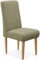 CAVADORE Esszimmerstuhl Malm / Polsterstuhl für Küche oder Esszimmer / Passend zur Küchengarnitur Malm / Leichte Fleckenentfernung dank Soft Clean / 48 x 103 x 62 / Flachgewebe: hellgrün