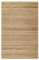 STORESDECO - rutschfeste Natürliche Bambusmatte Ideal für Wohnzimmer, Flur, Bad etc. Dieleneffekt! Erhältlich in Großen Maßen und weiteren Farben | Hellbraun, 160 cm x 240 cm
