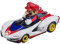 Carrera - 20064182 - Carrera GO!!! Mario Kart - P-Wing - Mario I Rennbahnen und lizensierte Slotcars | bis zu 2 Spieler | Für Jungs und Mädchen ab 6 Jahren & Erwachsene