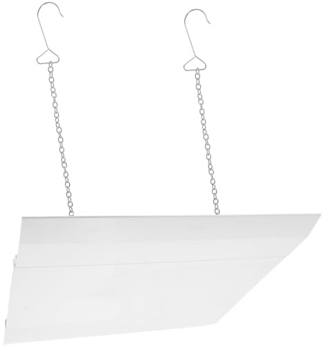 DOITOOL Air Deflectors for Ceiling Vents 11.8x11.8 Inch Square AC Vent Deflector Central Conditioner Register Wind Baffle to Redirect Drafts