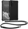 kwmobile Custodia Compatibile con OnePlus Nord Cover - Back Case in Silicone TPU - Protezione Smartphone con Cordino - nero