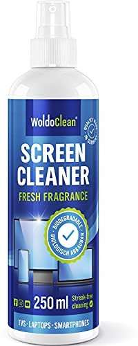 Bildschirmreiniger für Flachbildschirme, TFT, Laptops - 250ml Reiniger Spray
