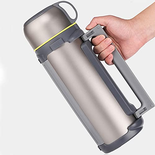 ZYMEN Wasserkocher 1,8 l Titan-Thermoskanne, Isolierflasche, Isolierflasche mit Becher, Wassertopf mit großem Fassungsvermögen, gesunde Thermoskanne Commemoration Day