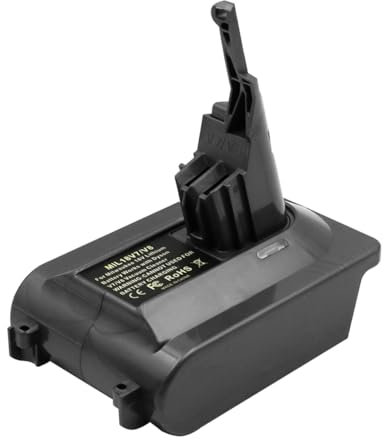 ZONADAH V7/V8 Battery Adapter for Milwaukee 18V Battery Converted to Replace for compatible with Dyson V7V8 Battery Work for V7V8 Series Vacuum Cleaner Sweeper(Adapter only)