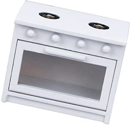 JOINPAYA Cuisinière à Miniature Bois pour Maison De Poupées Accessoire De Décoration De Cuisine Modèle Réaliste pour Jouet Créatif Décor Artisanat