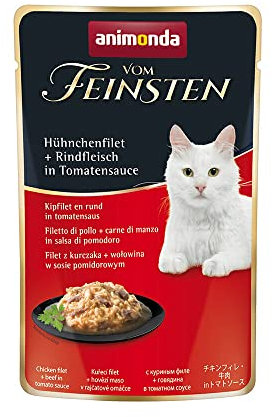 animonda Vom Feinsten - Hühnchenfilet & Rindfleisch - 18x 50 Gramm