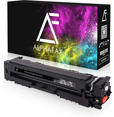 Alphafax XL Toner ersetzt HP 203X CF540X Schwarz