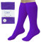 CRS Cross Figure Skating Socks, Kniestrümpfe für Schlittschuhe mit Fuß, Skate Socken, Tanzstrumpfhose - - Einheitsgröße