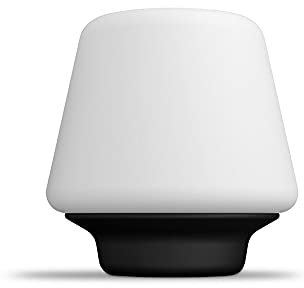 Philips White Ambiance WELLNESS Lampe à poser 1x9.5W - Blanc (télécommande incluse), compatible Bluetooth