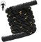 Schweres Springseil für Fitness, 2,3 kg, gewichtetes Springseil, Erwachsene, Männer/Frauen, Ganzkörpertraining, Krafttraining im Fitnessstudio, Verbesserung der Kraft und Muskelaufbau (3,8 cm, 3 m)