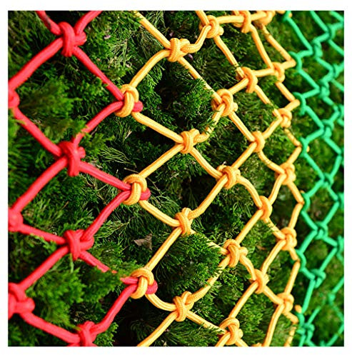 XCYYBB Safe Net Balcony Stair Protection Anti-fall Net Rope Netting Roof Decor For Railings Trellis Netting Colored Nylon Rope Net Kids Safety Net-