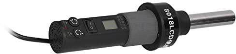 Heat Gun, Heat Guns, 450W Portable Electronic Heat Guns 0-600℃ Accuracy LCD Display Multi Function Electrical Heat Tool Hot Air Gun Heatgun for Mount Welding and Rework Parts