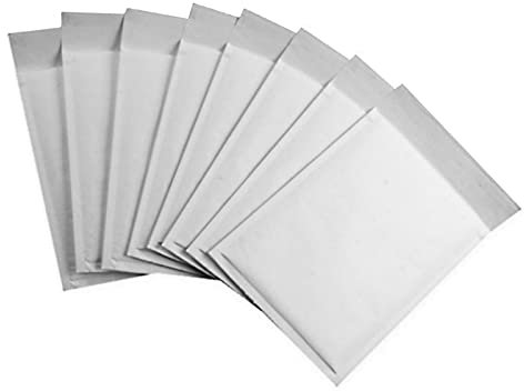 200 Luftpolsterumschläge 140 x 225 mm B12 (B/2) Weiß - Top Qualität Luftpolster Versandtaschen - Luftpolstertaschen mit Selbstklebeverschluss