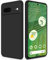 GiiYoon Case Compatible with Google Pixel 7, Silky-Soft Touch Full-Body Protective Phone Silicone Case, Shockproof Cover with Microfiber Lining, Black