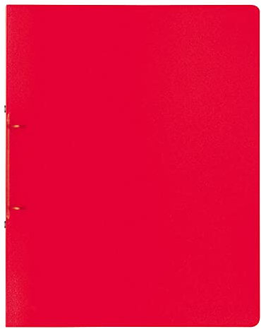 NEU BRUNNEN Ringbuch FACT!pp mit 2 Ringen, DIN A4, 16mm Füllhöhe, rot