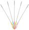 5pcs Straw Cleaning Brush,Drinking Straw Brush Extra Long Thin Cleaning Kettle Spout Tumbler Brush,Stainless Steel Cleaning Brush,5-color nylon brushe for Cleaning Straw,Baby Bottle,Narrow Neck Bottle